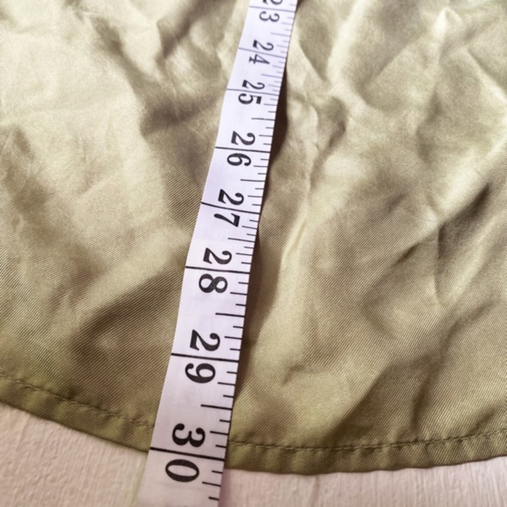 Banana Republic light green silk tunic tank top - Picture 11 of 11